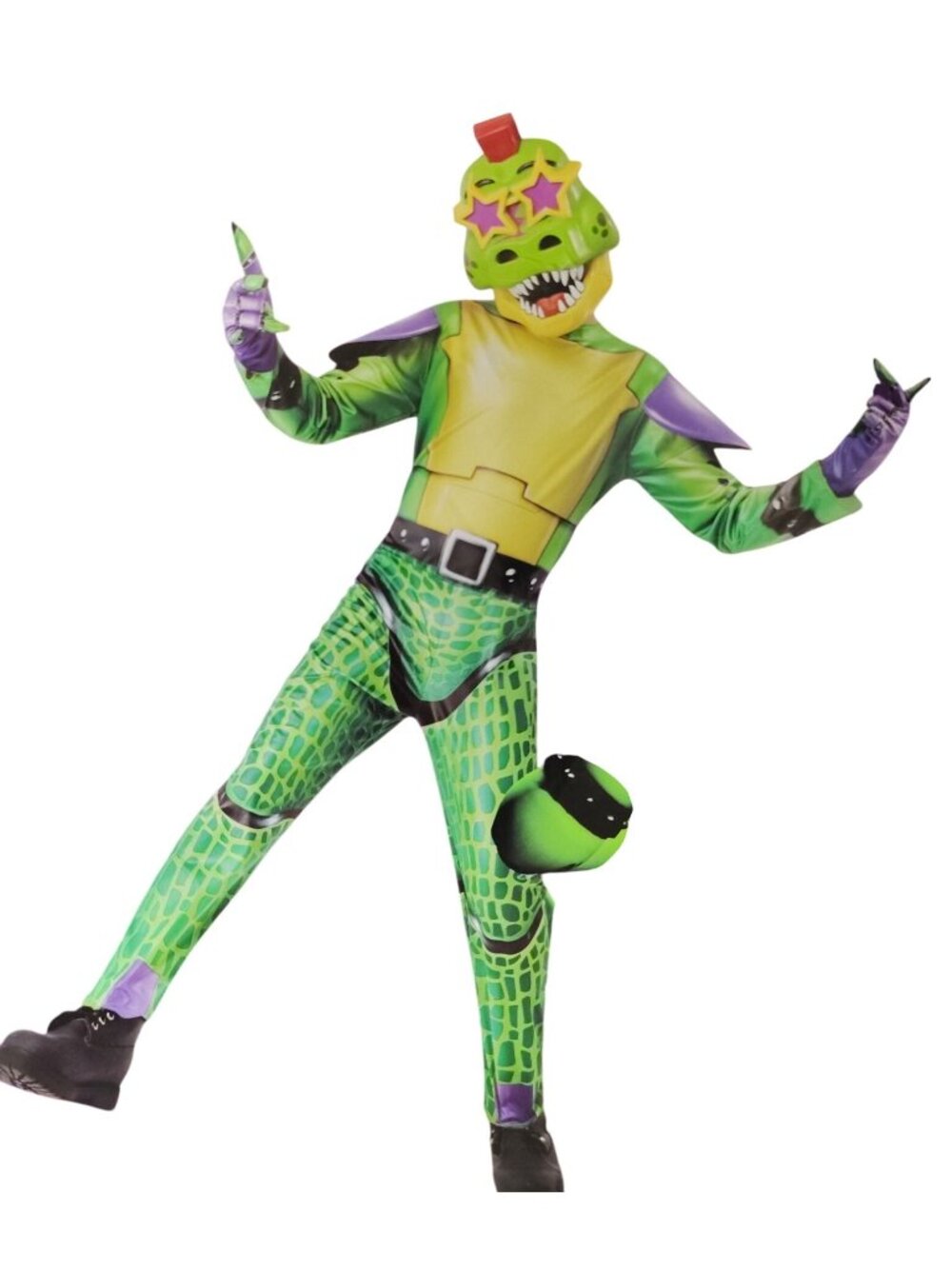Rubies Boys M (8) Five Nights At Freddys Montgomery Gator Halloween Costume